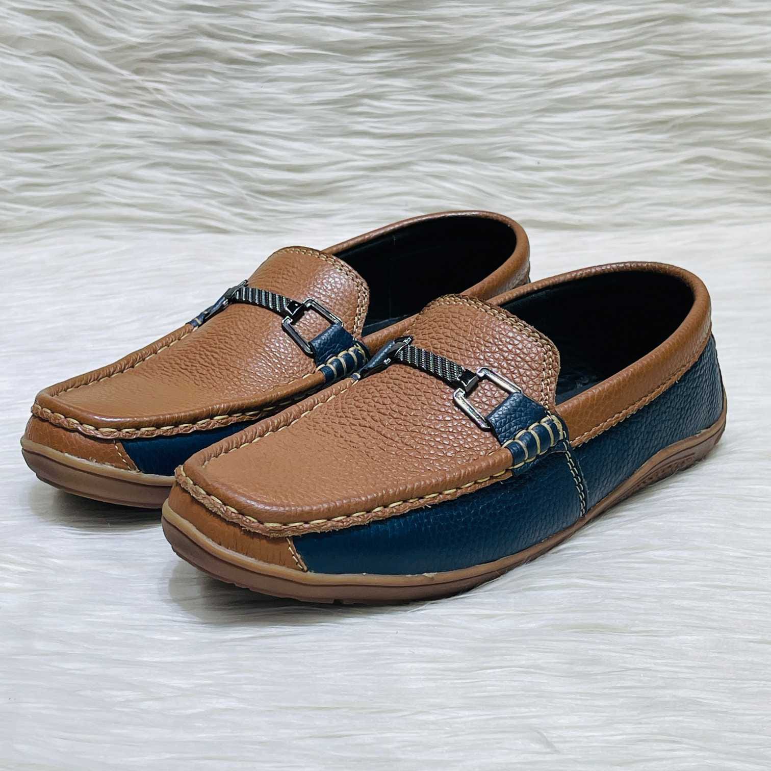 Crepe Loafer Multi Buckle